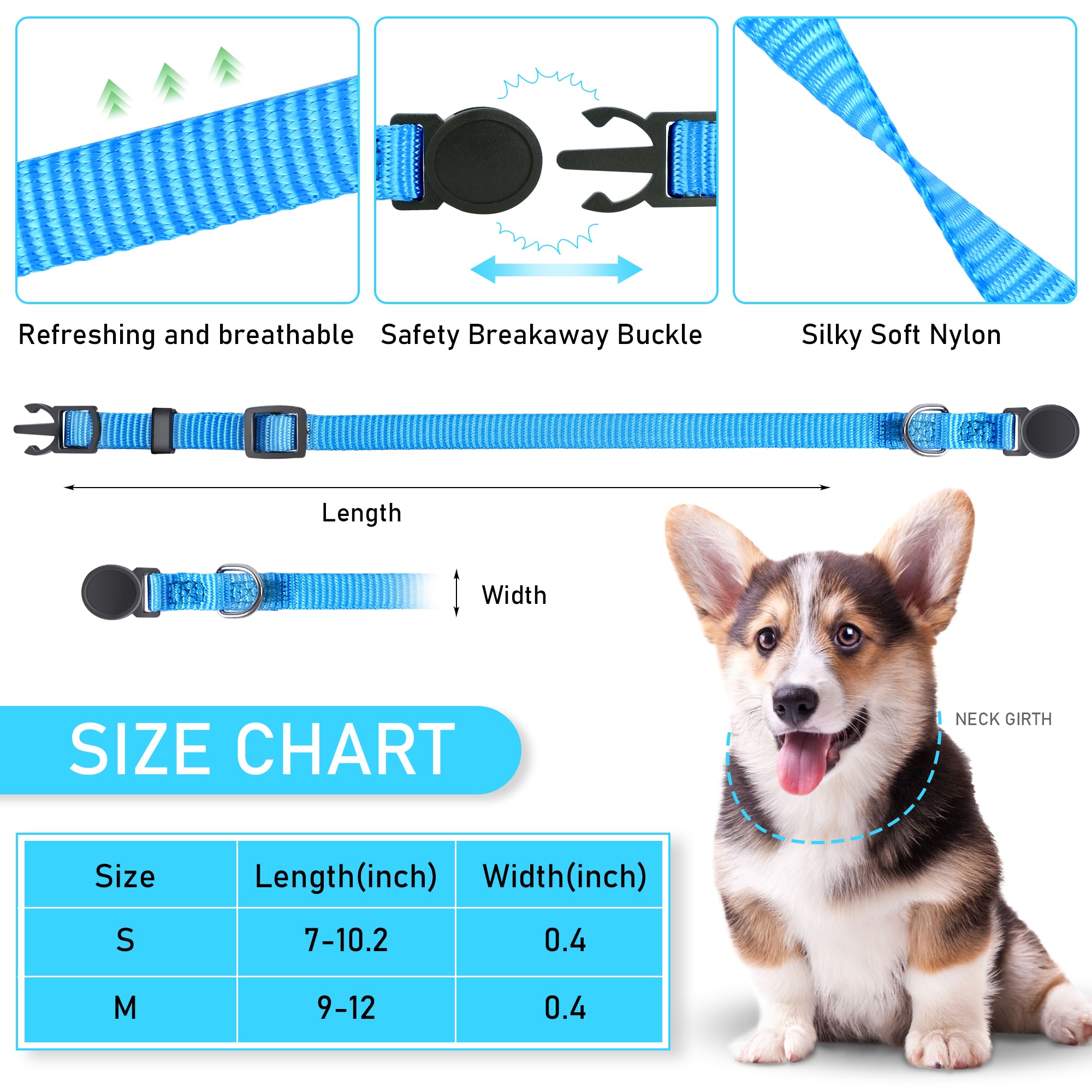 Puppy Collars Breakaway - set of 12