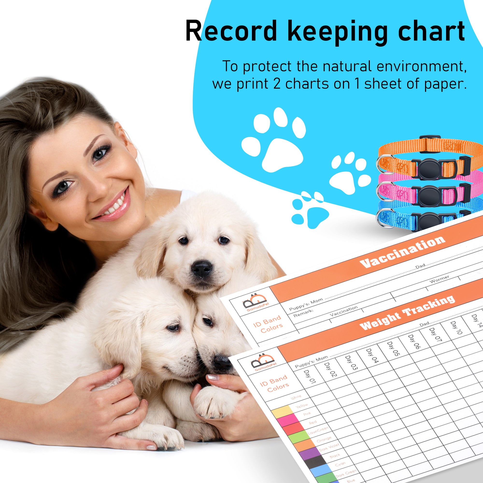 Puppy Collars Breakaway - set of 12