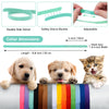 Puppy Collars Velcro - set of 15
